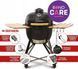 Гриль вугільний мобільний Kamado Bono Media Black