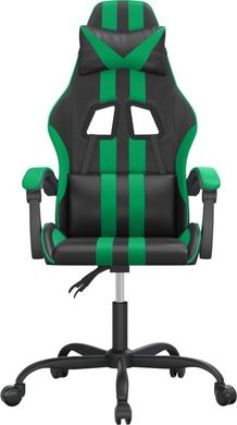 Комп'ютерне крісло для геймера VidaXL 3143821 Black-Green