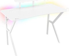 Геймерский игровой стол Genesis Holm 320 RGB White