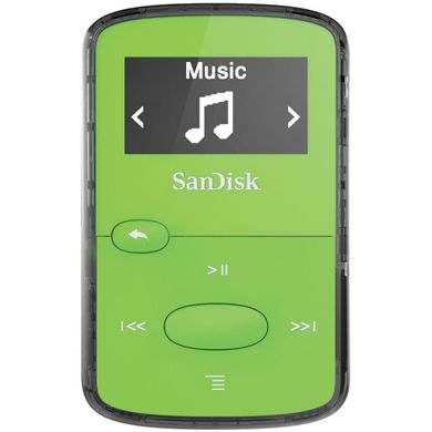 Компактний MP3 плеєр SanDisk Sansa Clip Jam Green 8GB (SDMX26-008G-G46G)
