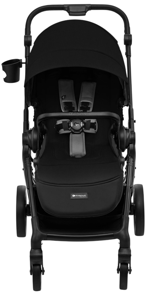 Прогулянкова коляска KinderKraft 2в1 Yoxi Pure Black