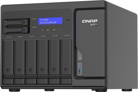 Мережевий накопичувач Qnap TS-h886-D1622-16G