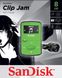 Компактный MP3 плеер Sandisk Sansa Clip Jam Green 8GB (SDMX26-008G-G46G)