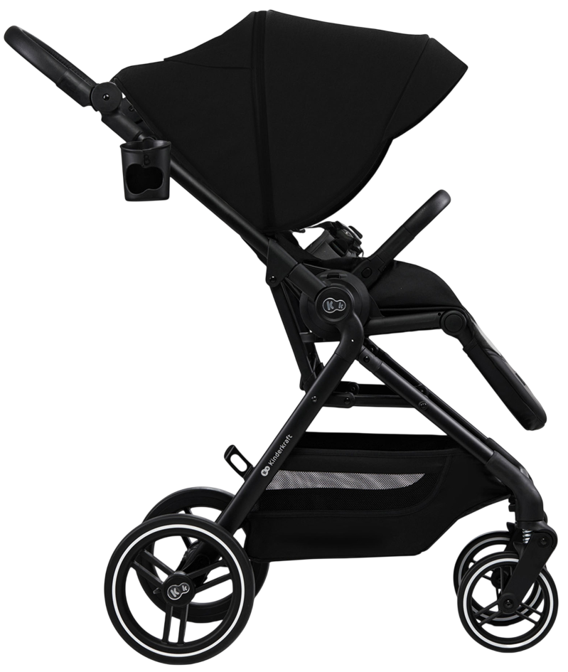 Прогулянкова коляска KinderKraft 2в1 Yoxi Pure Black