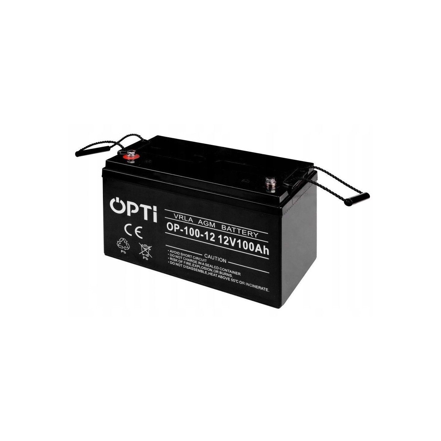 Аккумулятор для ИБП Volt Polska AGM OPTI 12V 120 Ah VRLA (6AKUV120AG)