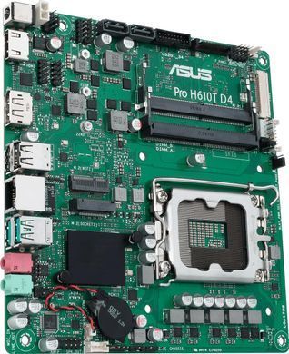Материнська плата Asus Pro H610T D4-CSM