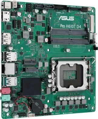 Материнська плата Asus Pro H610T D4-CSM