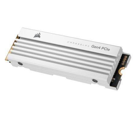 SSD накопитель Corsair MP600 PRO LPX 4 TB White (CSSD-F4000GBMP600PLPW)