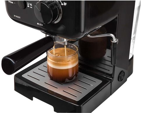 Рожковая кофеварка эспрессо Sencor SES 1710BK