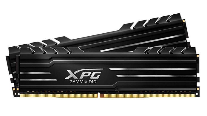 Пам'ять для настільних комп'ютерів Adata 16 GB (2x8GB) DDR4 3200 MHz XPG Gammix D10 (AX4U32008G16A-DB10)