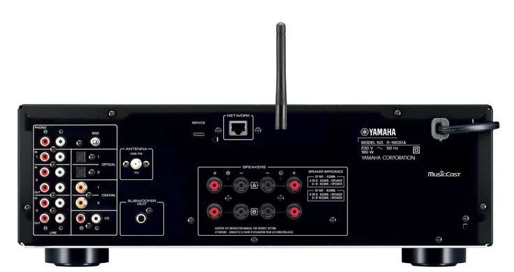 AV-ресивер Yamaha R-N600A Silver