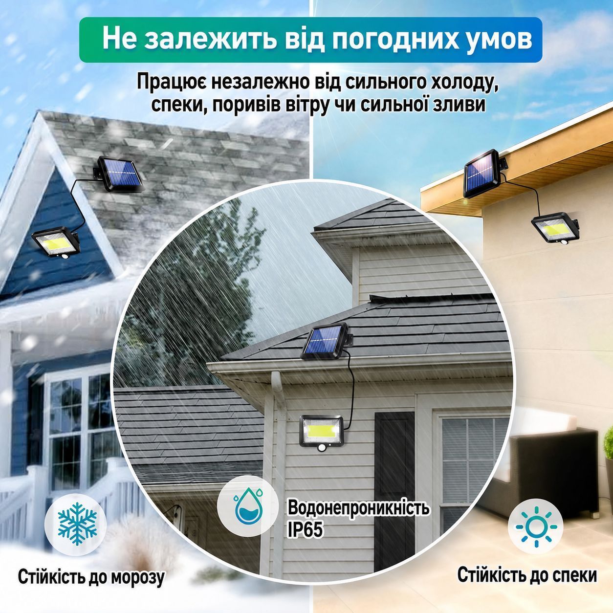 Зовнішній сонячний LED-світильник LUCE SOLARE LED ESTERNO