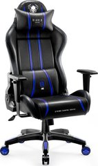 Комп'ютерне крісло для геймера Diablo Chairs X-One 2,0 Normal Size Black/Blue