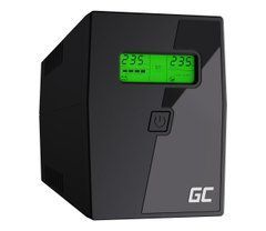 Лінійно-інтерактивний ДБЖ Green Cell UPS01LCD (600VA/360W)