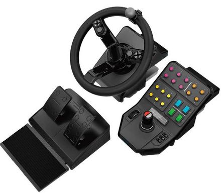 Комплект (кермо, педалі) Logitech G Saitek Farm Sim Controller (945-000007)