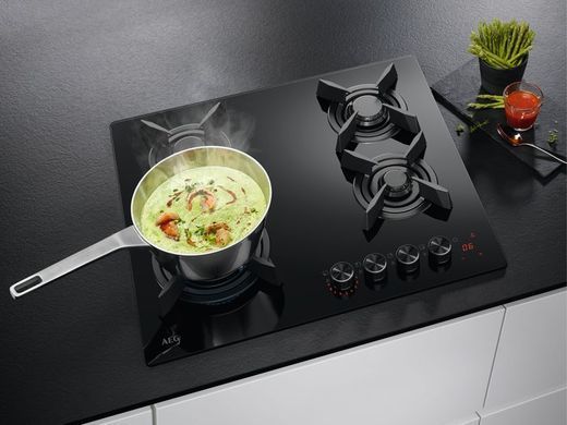Газовая варочная поверхность AEG HKB64453NB