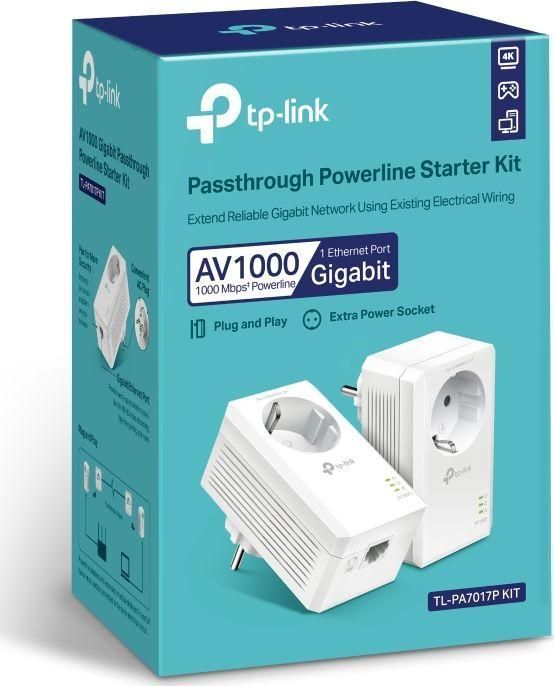Powerline-адаптер TP-Link TL-PA7017P KIT