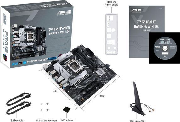Материнська плата Asus Prime B660M-A WIFI D4