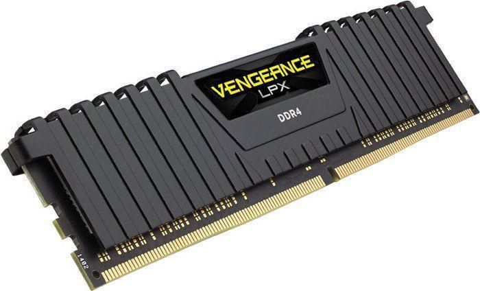 Память для настольных компьютеров Corsair 32 GB (2x16GB) DDR4 2400 MHz Vengeance LPX Black (CMK32GX4M2A2400C16)