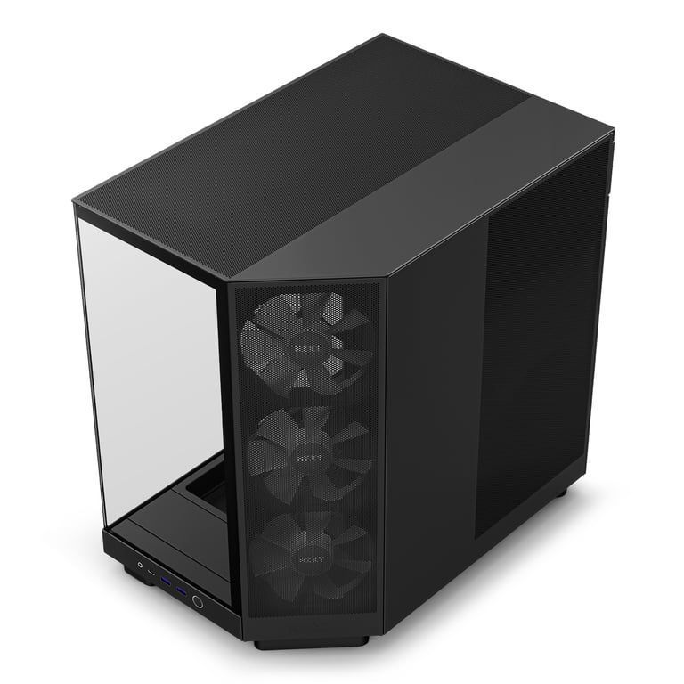 Корпус NZXT H6 FLOW RGB ALL Black (CC-H61FB-R1)