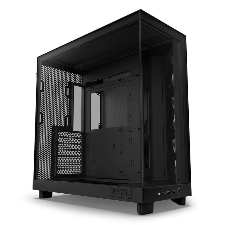 Корпус NZXT H6 FLOW RGB ALL Black (CC-H61FB-R1)