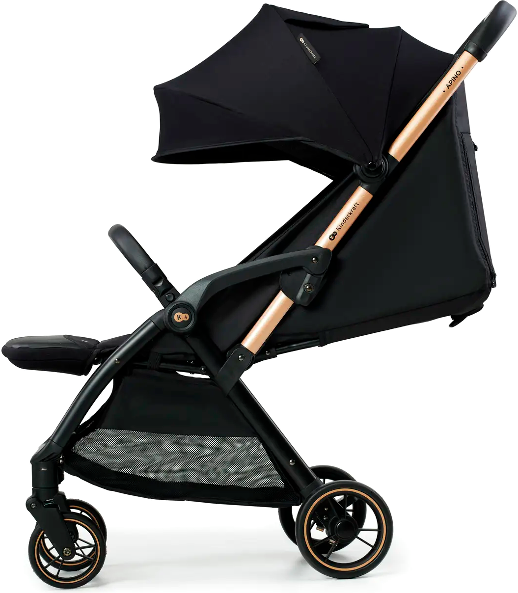 Прогулянкова коляска KinderKraft Apino Raven Black (KSAPIN00BLK0000)