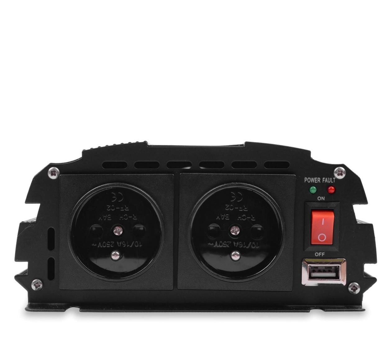 Перетворювач (інвертор) DC-AC Volt Polska IPS 1000 12/230V 700/1000W (3IPS100012)