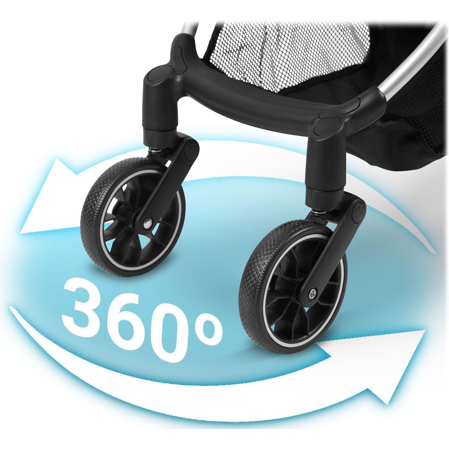 Прогулочная коляска Nukido Paseo Dark Grey