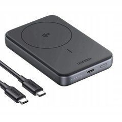 Внешний аккумулятор (павербанк) Ugreen PB761 10000mAh 30W Black