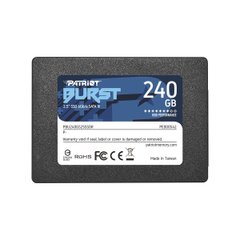 SSD накопичувач Patriot Burst 240 GB (PBU240GS25SSDR)
