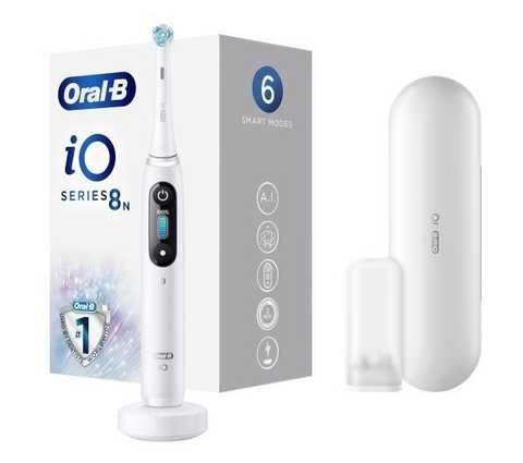 Электрическая зубная щетка Oral-B iO Series 8 White Alabaster