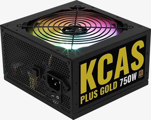 Блок питания Aerocool KCAS Plus Gold 750W (AEROPGSKCAS+RGB750-G)
