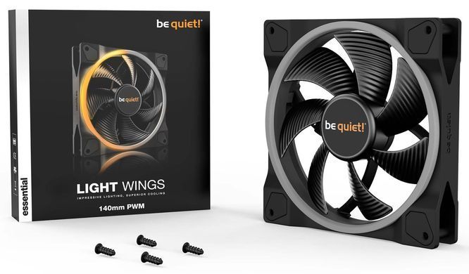 Вентилятор be quiet! Light Wings 140mm PWM (BL074)