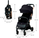 Прогулянкова коляска KinderKraft Apino Raven Black (KSAPIN00BLK0000)