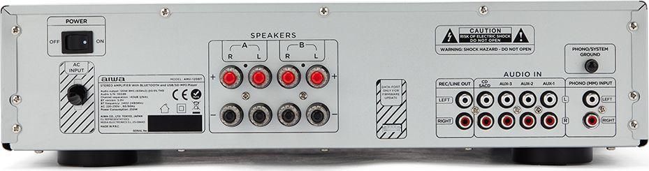 Інтегральний підсилювач Aiwa AMU-120BT Silver