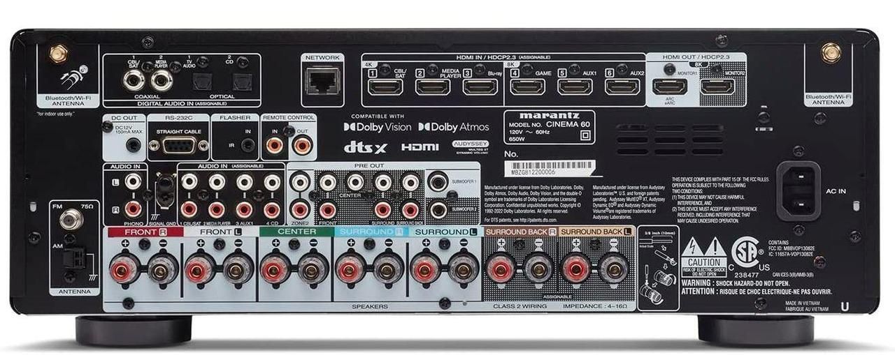 AV-ресивер Marantz CINEMA 60 Black