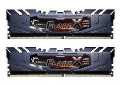 Пам'ять для настільних комп'ютерів G.Skill 16 GB (2x8GB) DDR4 3200 MHz Flare X Black (F4-3200C16D-16GFX)