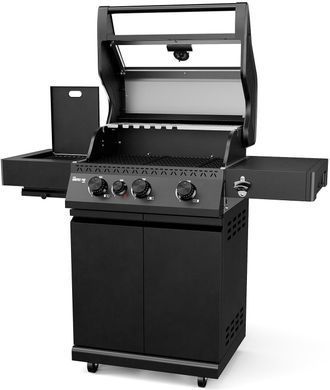 Гриль газовый мобильный Koler Krone Compact Pro Black (KK-CP/B)