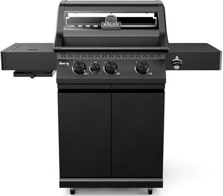 Гриль газовый мобильный Koler Krone Compact Pro Black (KK-CP/B)