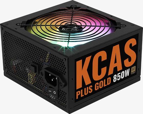 Блок живлення Aerocool KCAS Plus Gold 850W (AEROPGSKCAS+RGB850-G)