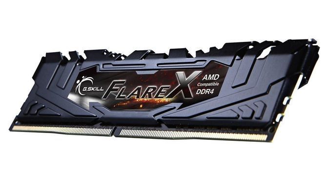 Пам'ять для настільних комп'ютерів G.Skill 16 GB (2x8GB) DDR4 3200 MHz Flare X Black (F4-3200C16D-16GFX)