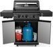 Гриль газовый мобильный Koler Krone Compact Pro Black (KK-CP/B)
