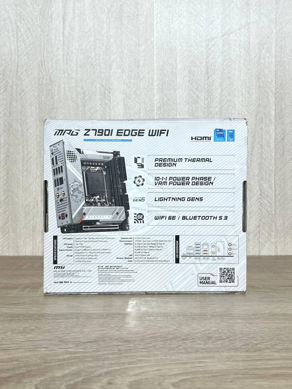 Материнська плата MSI MPG Z790I Edge WIFI