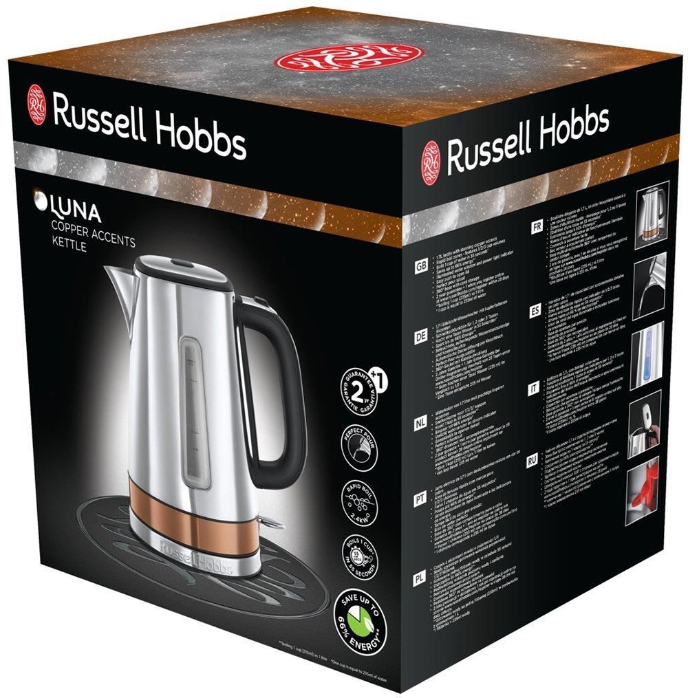 Електрочайник Russell Hobbs Luna Copper Accents 24280-70