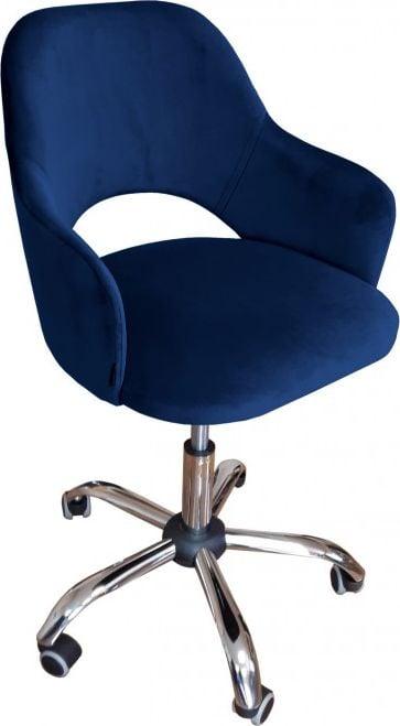 Фото - Компьютерное кресло Atos Офісне крісло для персоналу  Milano MG16 Navy Blue 
