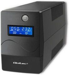 Линейно-интерактивный ИБП Qoltec Monolith 1000VA 600W LCD USB RJ45 (53980)