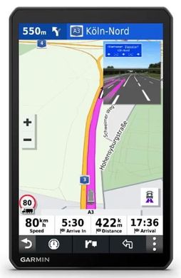 GPS-навігатор автомобільний Garmin Dezl LGV800 MT-D Europe (010-02314-10)
