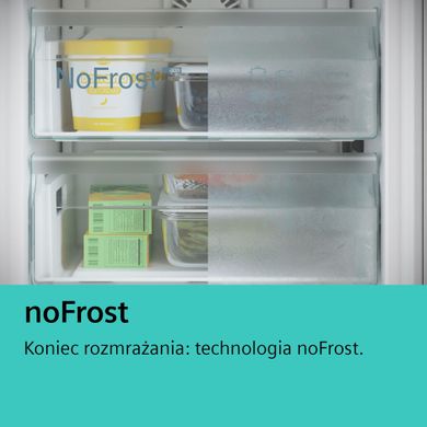 Холодильник з морозильною камерою Siemens KG49NAIBT iQ500