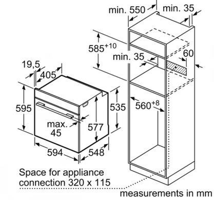 Духовка електрична Siemens HB774G1B1