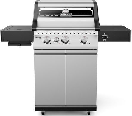 Гриль газовый мобильный Koler Krone Compact Pro Silver (KK-CP/S)